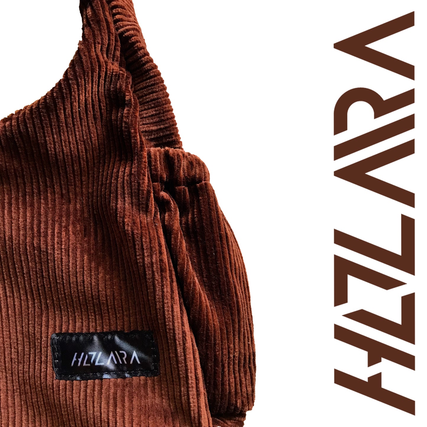 Corduroy City Bag - Coffee Brown