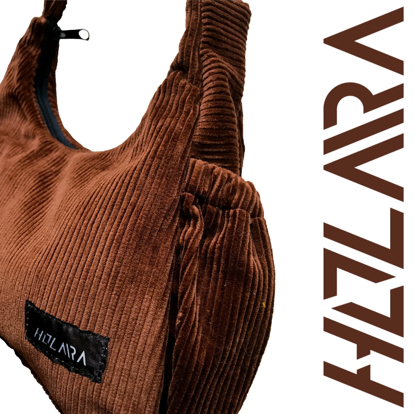 Corduroy City Bag - Coffee Brown