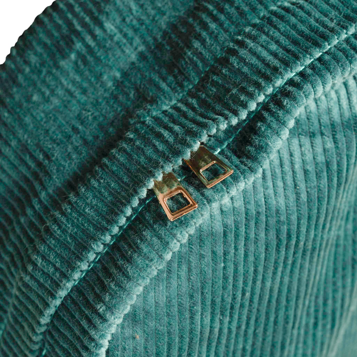 Corduroy Organized Backpack - Peacock Blue