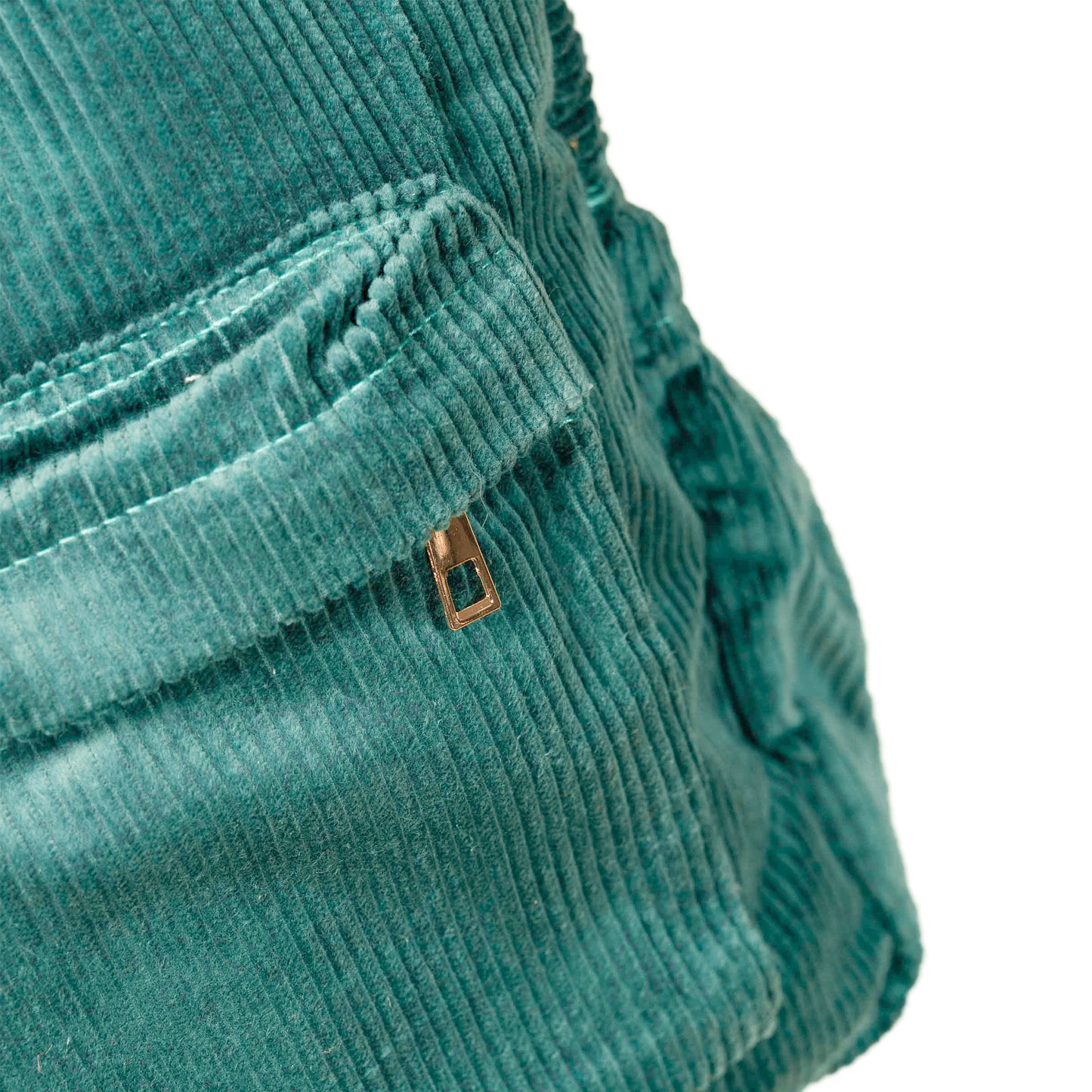 Corduroy Organized Backpack - Peacock Blue