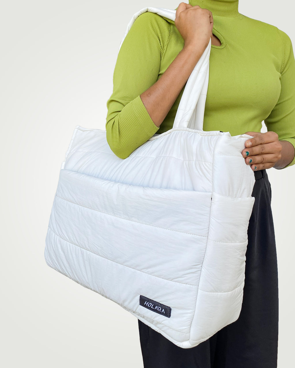 Tutu Puff Organized - White