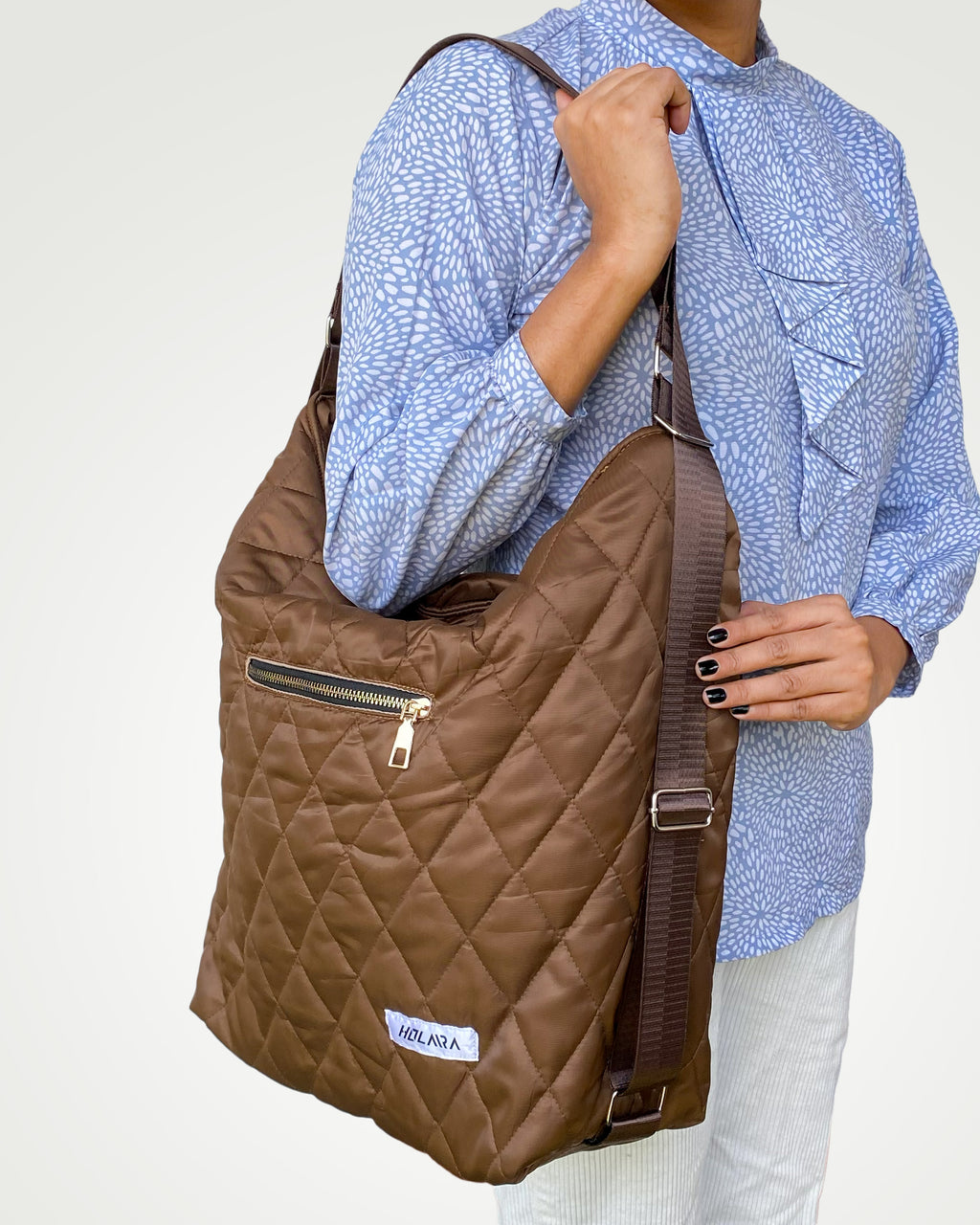 Holaara 2 in 1- Coffee Brown